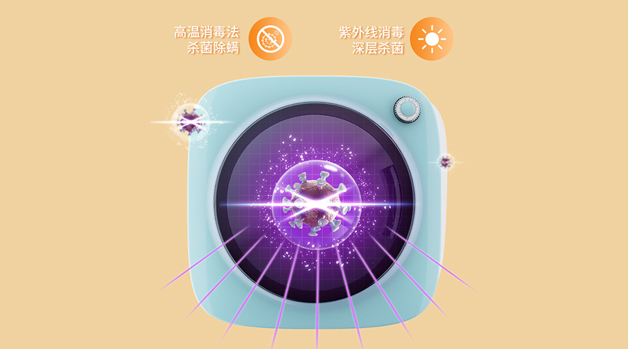 雨天易滋生細(xì)菌！小型烘干機如何對內(nèi)衣褲除菌