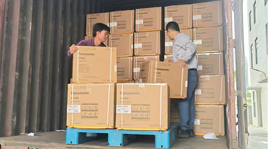 發(fā)貨抓速度！金環(huán)電器第一時間完成松下滾筒干衣機發(fā)貨