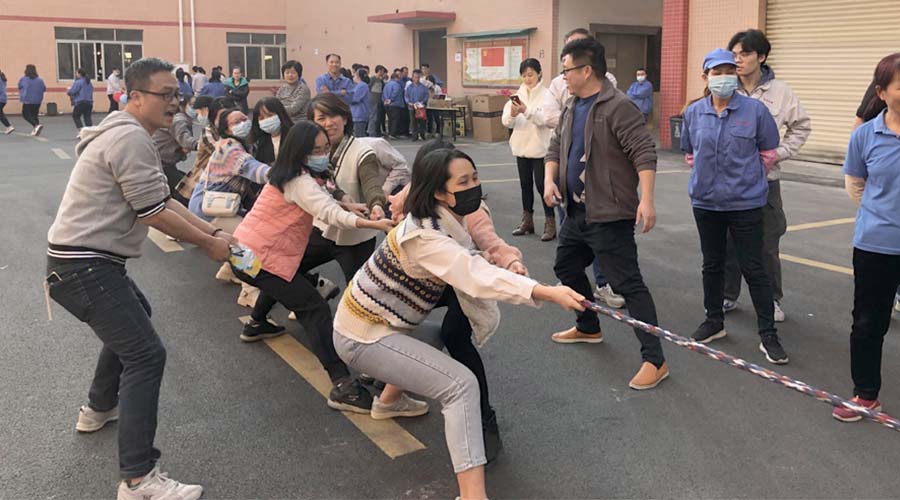 凝心聚力 辭舊迎新！金環(huán)電器開展跨年文娛活動