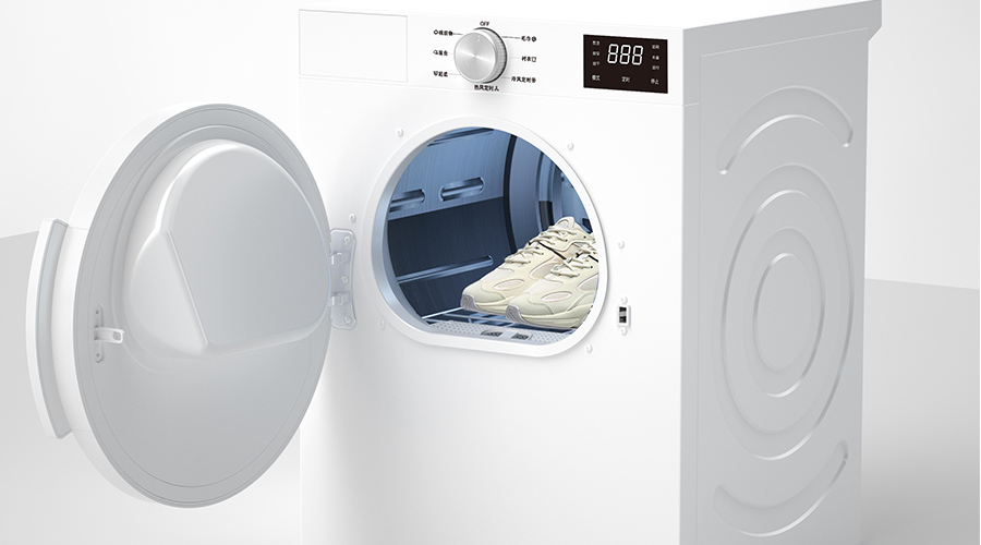 小型熱泵滾筒衣服烘干機(jī)受用戶青睞！其產(chǎn)品尺寸是多少