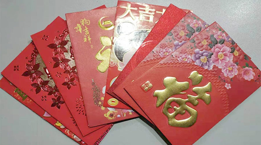 開工好彩頭！金環(huán)電器銷售部為員工派發(fā)開工紅包！